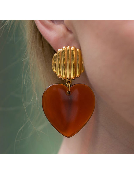 Boucles d'oreilles Adèle - Clarance Bijoux - Comptoir Doré