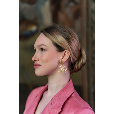 Boucles d'oreilles Nathalie - Clarance Bijoux - Comptoir Doré 2