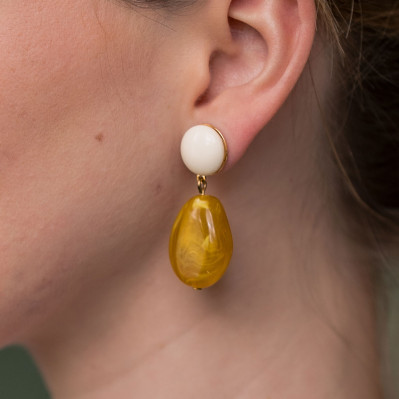 Boucles d'oreilles Suzanne - Clarance Bijoux - Comptoir Doré