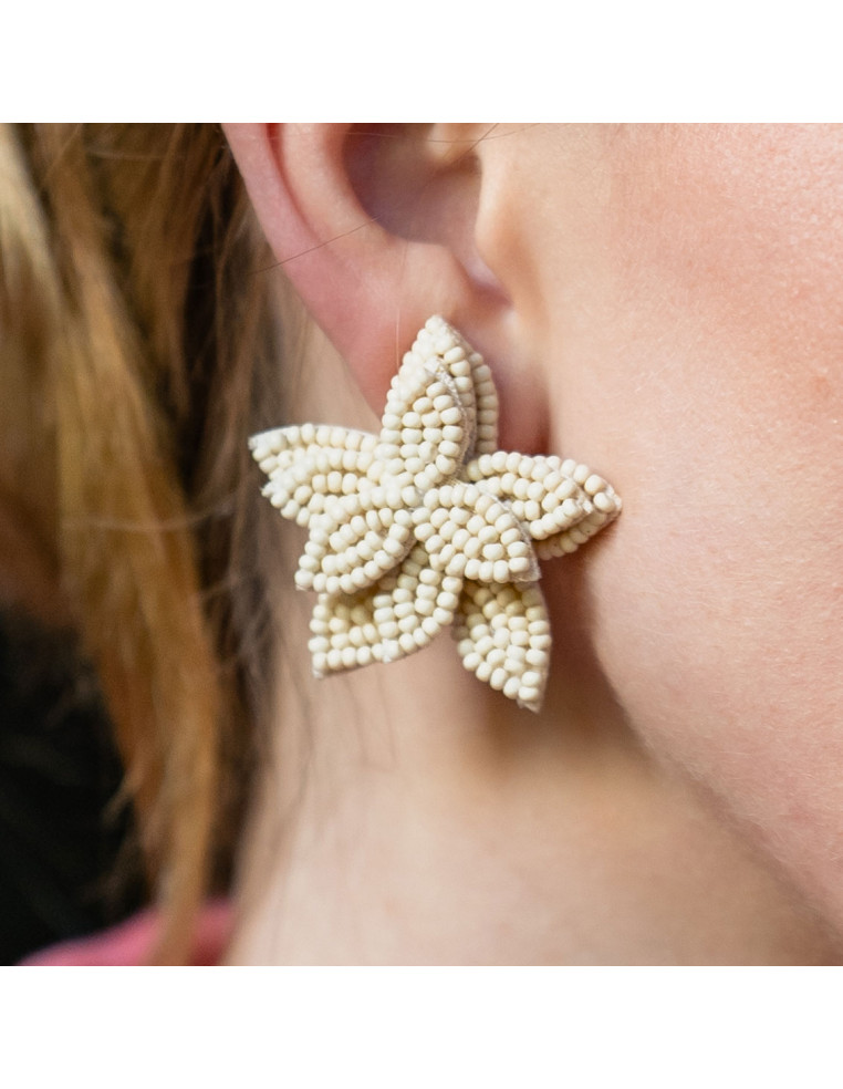 Boucles d'oreilles Rosa - Clarance Bijoux - Comptoir Doré