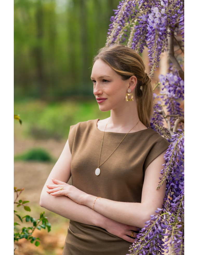 Boucles d'oreilles Madeleine - Clarance Bijoux - Comptoir Doré