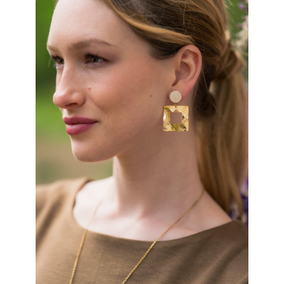Boucles d'oreilles Madeleine - Clarance Bijoux - Comptoir Doré 2