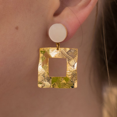 Boucles d'oreilles Madeleine - Clarance Bijoux - Comptoir Doré