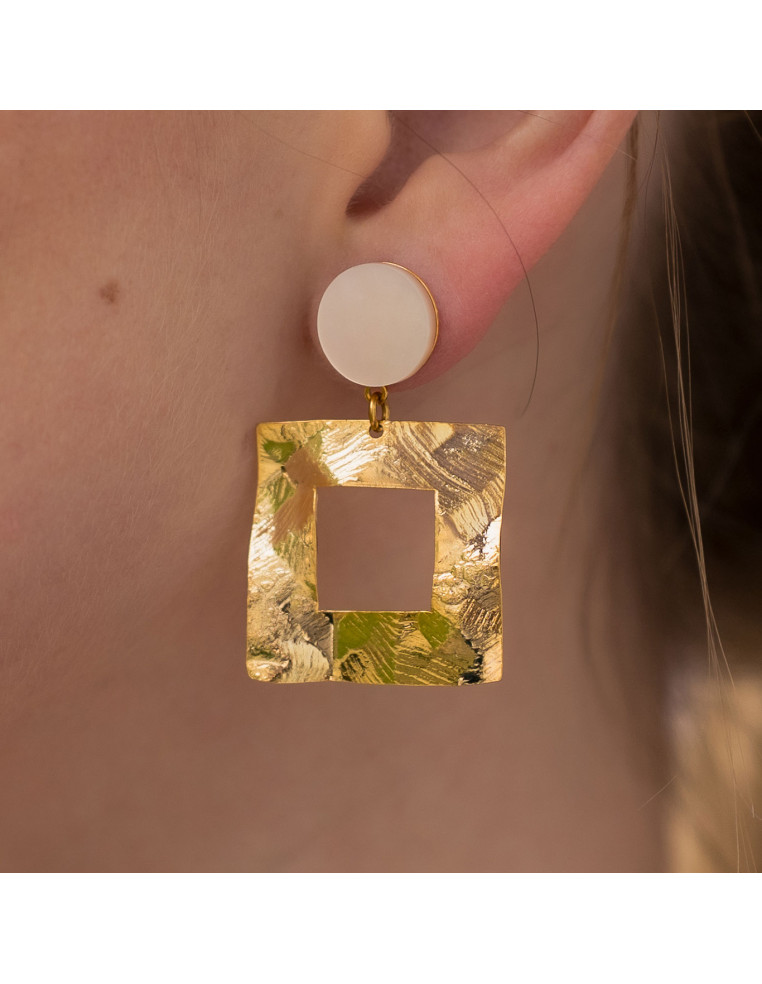 Boucles d'oreilles Madeleine - Clarance Bijoux - Comptoir Doré