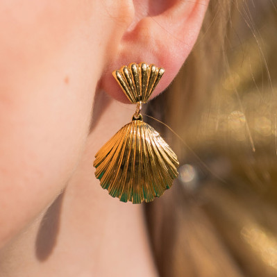 Boucles d'oreilles Eugenie - Clarance Bijoux - Comptoir Doré