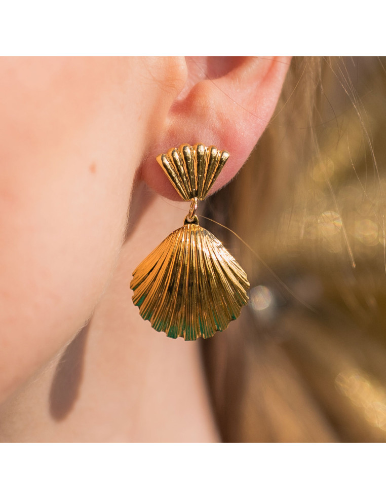 Boucles d'oreilles Eugenie - Clarance Bijoux - Comptoir Doré