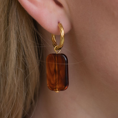 Boucles d'oreilles Adélaide - Clarance Bijoux - Comptoir Doré