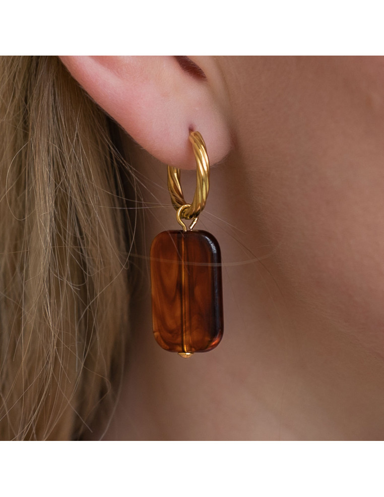 Boucles d'oreilles Adélaide - Clarance Bijoux - Comptoir Doré