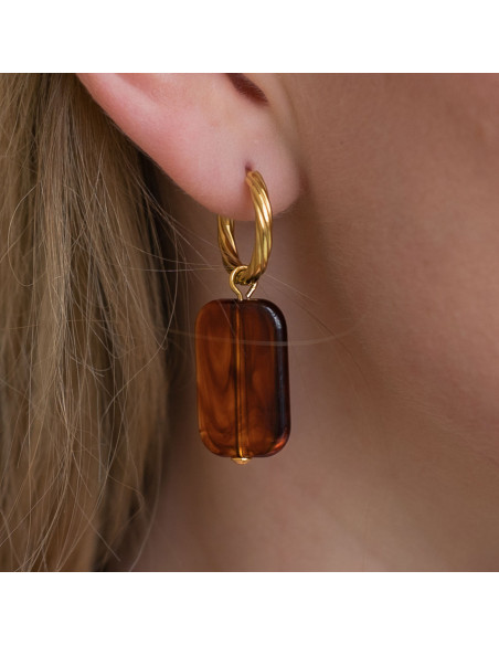 Boucles d'oreilles Adélaide - Clarance Bijoux - Comptoir Doré