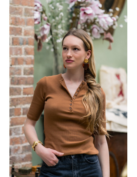 Boucles d'oreilles Adèle - Clarance Bijoux - Comptoir Doré