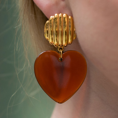 Boucles d'oreilles Adèle - Clarance Bijoux - Comptoir Doré