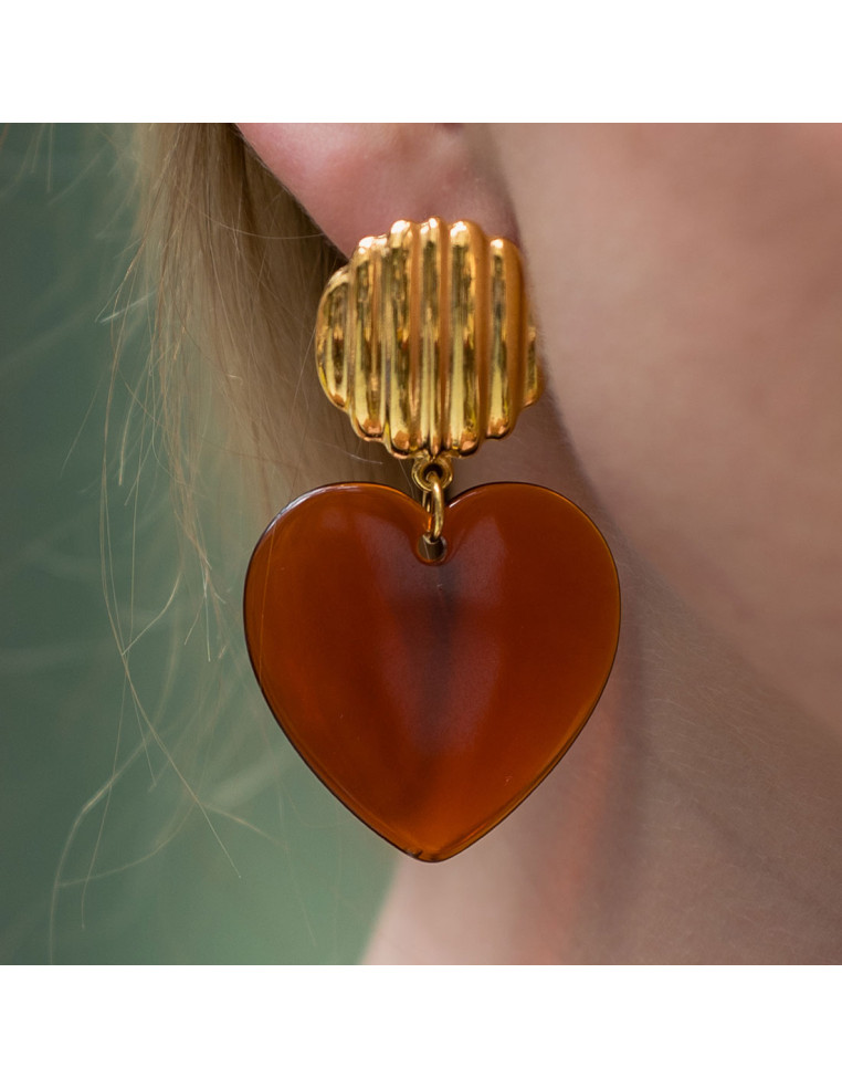 Boucles d'oreilles Adèle - Clarance Bijoux - Comptoir Doré