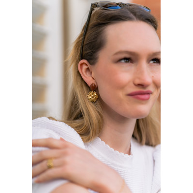 Boucles d'oreilles Anne - Clarance Bijoux - Comptoir Doré 2