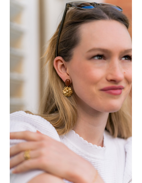 Boucles d'oreilles Anne - Clarance Bijoux - Comptoir Doré