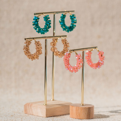 Créoles Esmée - Clarance Bijoux - Comptoir Doré
