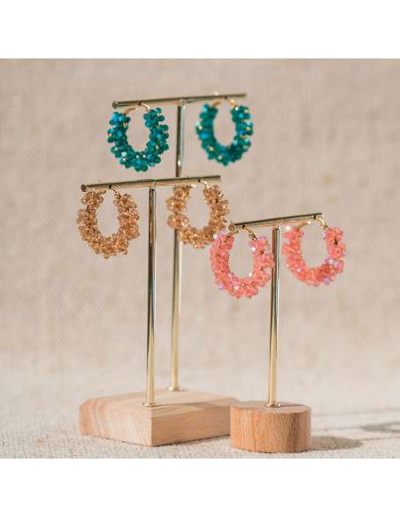 Créoles Esmée - Clarance Bijoux - Comptoir Doré
