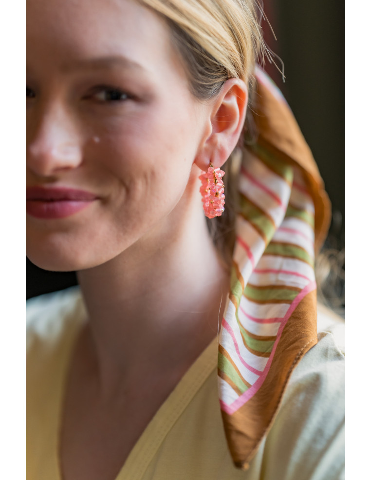 Créoles Esmée - Clarance Bijoux - Comptoir Doré
