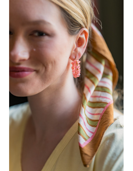 Créoles Esmée - Clarance Bijoux - Comptoir Doré