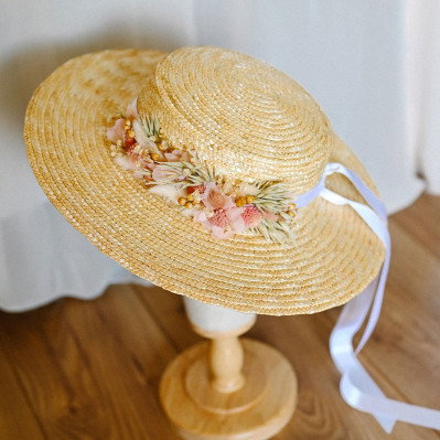 Canotier Danaé Rose - Bellemond - Comptoir Doré