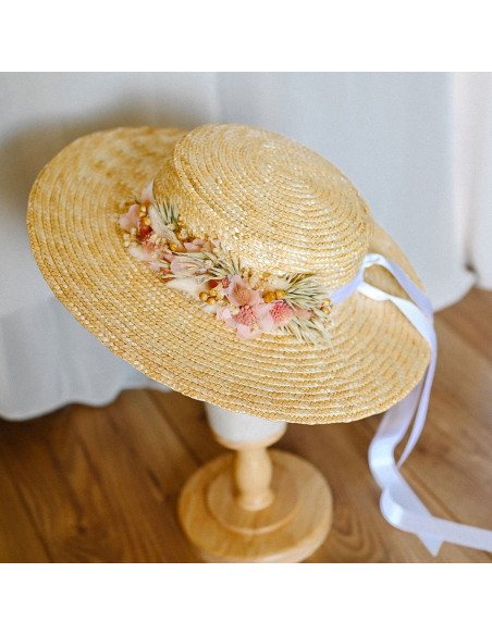 Canotier Danaé Rose - Bellemond - Comptoir Doré