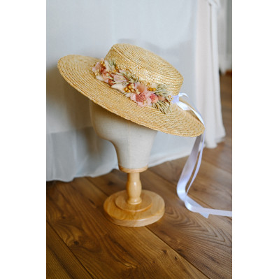 Canotier Danaé Rose - Bellemond - Comptoir Doré 2