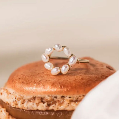 Bague Emy Perles - Beurlie - Comptoir Doré