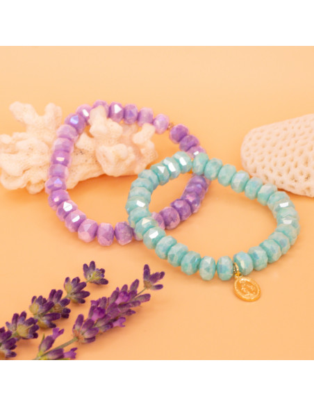 Duo de Bracelet Coco Lagon et Lavande - Comptoir Doré