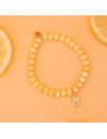 Bracelet Coco Citron - Médaille Miraculeuse - plaqué or (enfant/adulte) - Comptoir Doré