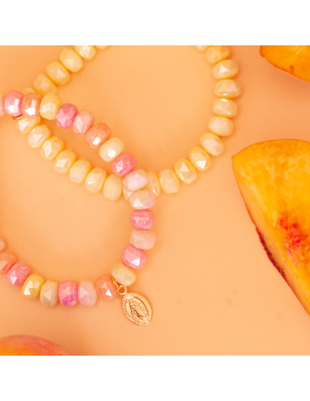 Duo de Bracelet Coco Pêche et Citron - Comptoir Doré