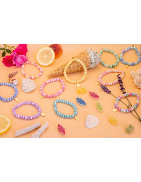 Bracelets Colorés COCO Comptoir Doré