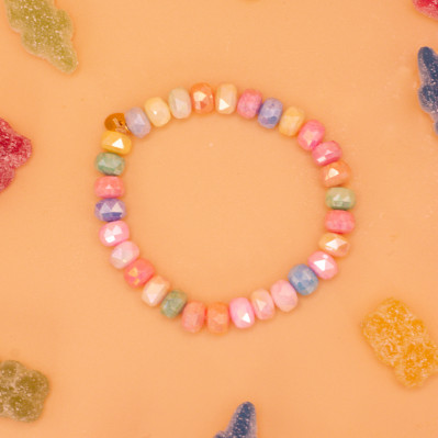 Bracelet Coco Multico - perles collier de bonbons - Comptoir Doré