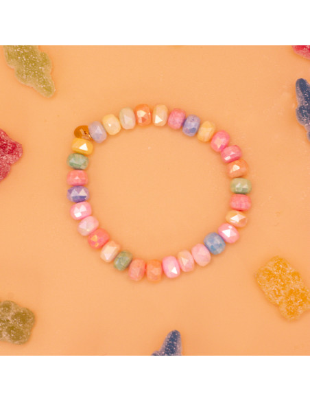 Bracelet Coco Multico - perles collier de bonbons - Comptoir Doré