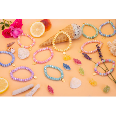 Bracelet Coco Lavande - Comptoir Doré 2