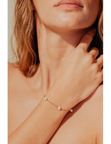 Bracelet perle Naé - BFlower - Comptoir Doré