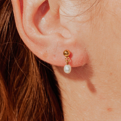 Clou d'oreille Léa - BFlower - Comptoir Doré