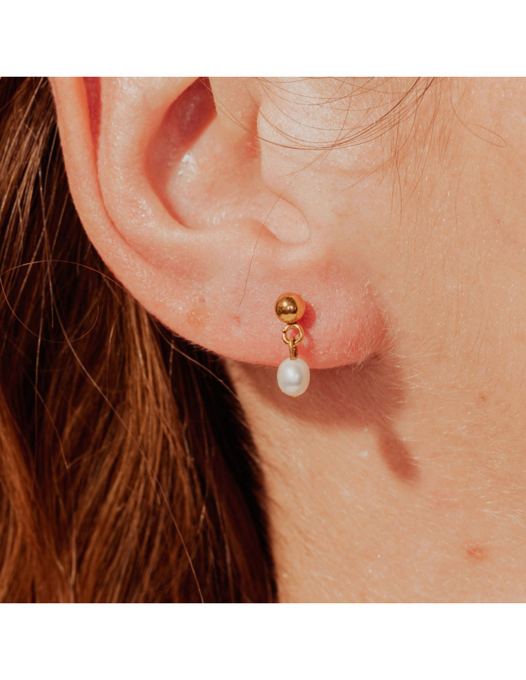 Clou d'oreille Léa - BFlower - Comptoir Doré