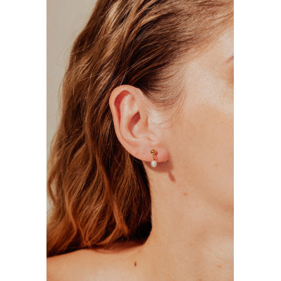 Clou d'oreille Léa - BFlower - Comptoir Doré 2