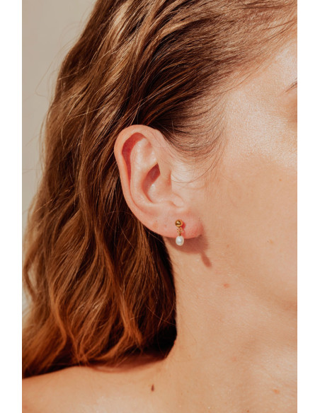 Clou d'oreille Léa - BFlower - Comptoir Doré