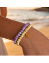 Duo de Bracelet Coco Citron et Lavande - Comptoir Doré