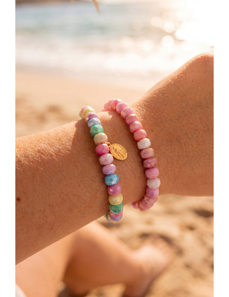 Bracelet Coco Multico - Médaille Miraculeuse -...