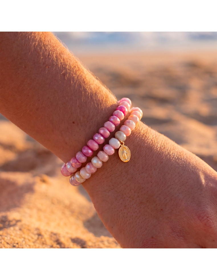 Bracelets Coco Pivoine et Rose Comptoir Doré