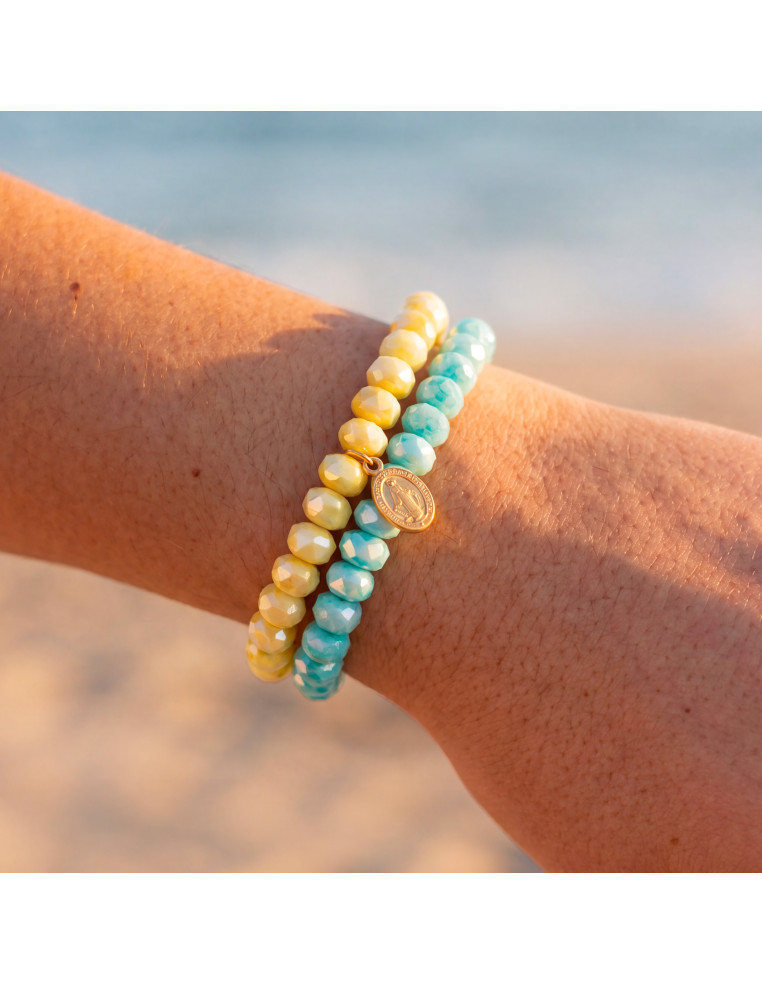 Duo de Bracelet Coco Lagon et Citron - Comptoir Doré