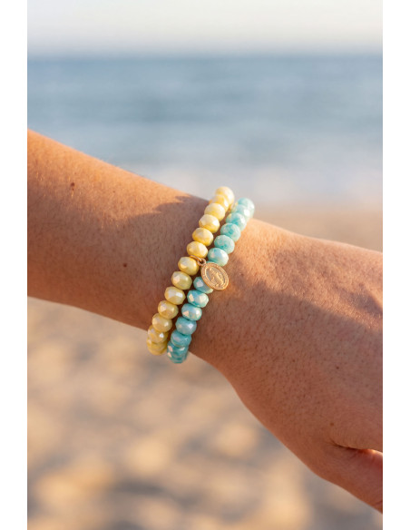 Duo de Bracelet Coco Lagon et Citron - Comptoir Doré