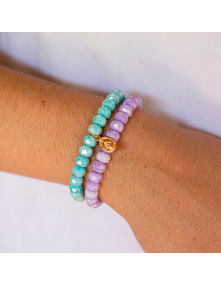 Duo de Bracelet Coco Lagon et Lavande - Comptoir Doré