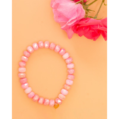 Bracelet Coco Rose - perles collier de bonbons - Comptoir Doré 2