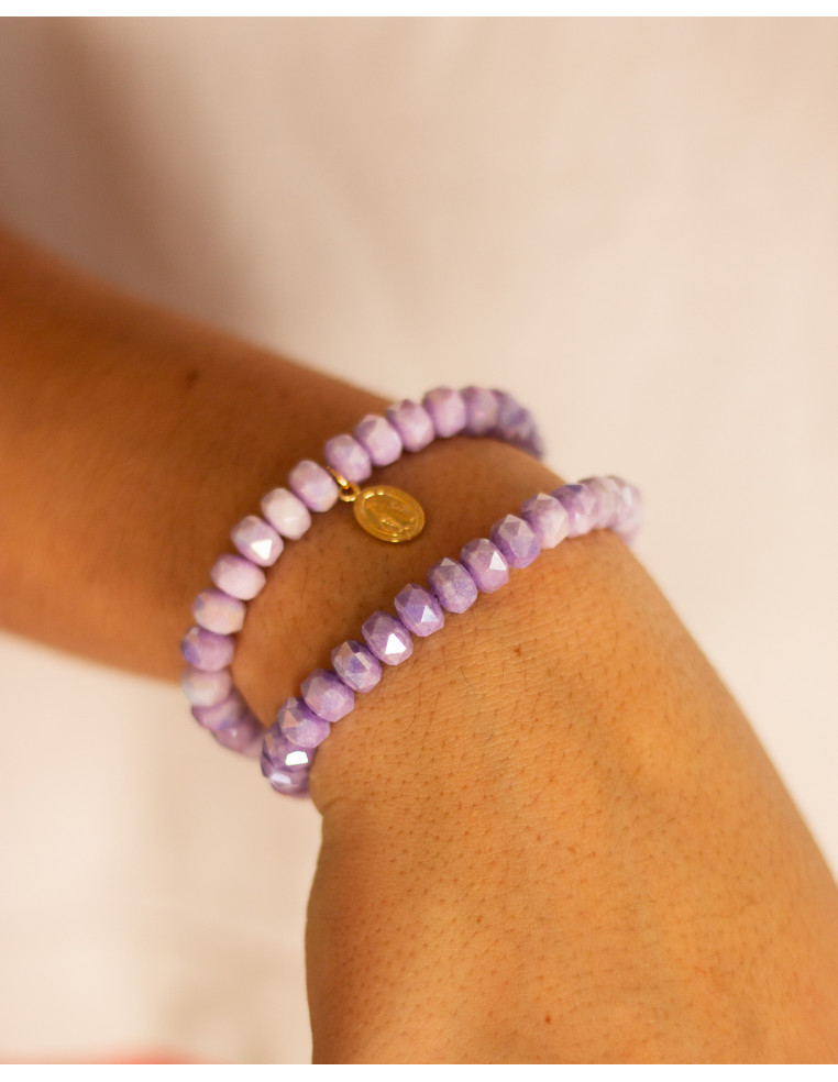 Bracelet Coco Lavande - Comptoir Doré