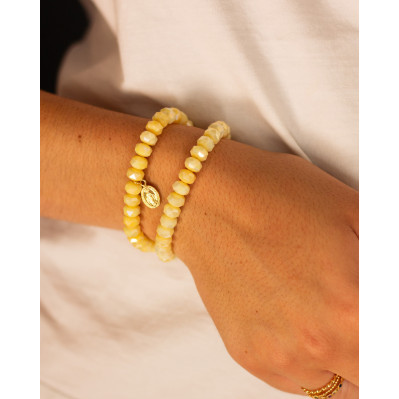 Bracelet Coco Citron - Médaille Miraculeuse - plaqué or (enfant/adulte) - Comptoir Doré 2