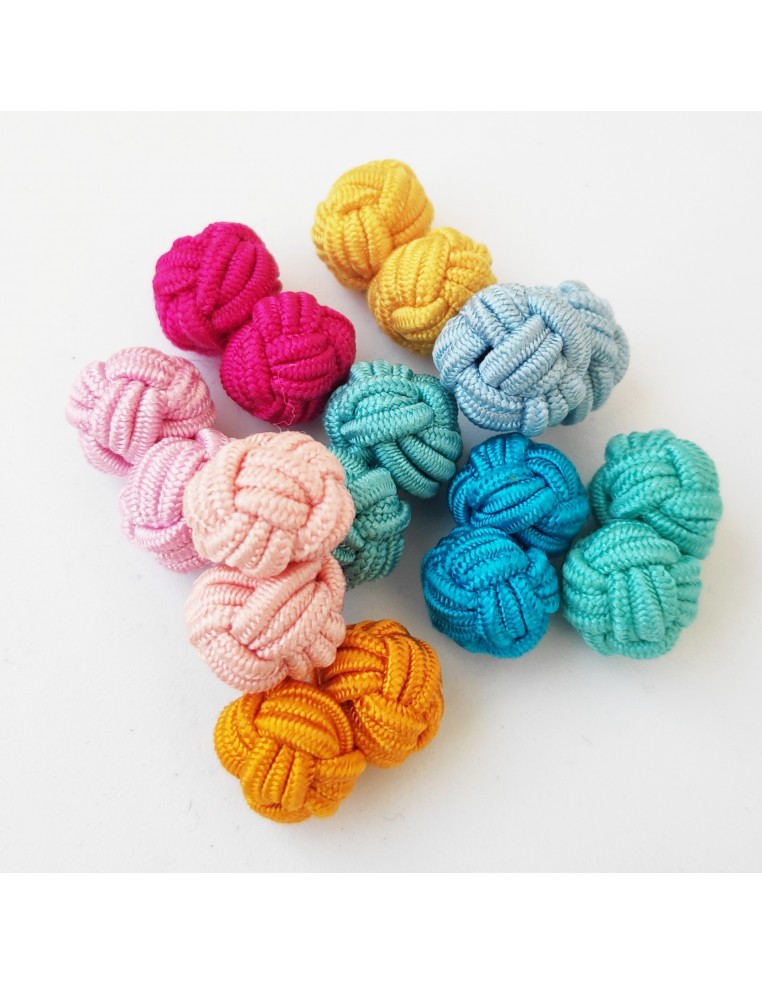 Boutons de manchette couleurs