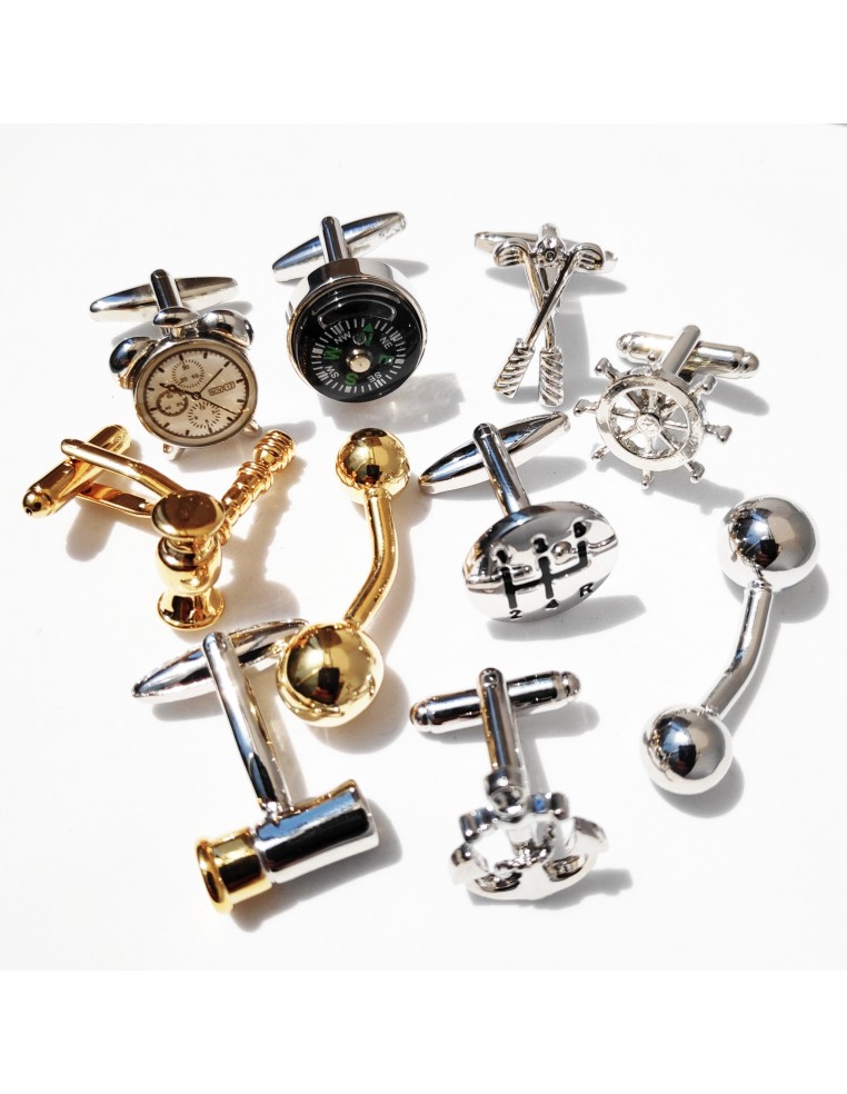 Boutons de manchette fantaisie