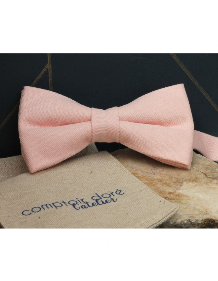 Noeud Papillon Louis Rose - Comptoir Doré
